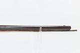 Antique BACK ACTION Half Stock PERCUSSION Long Rifle with H. GANO & Co Lock Kentucky Style Long Rifle Made Circa 1850! - 6 of 20
