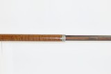 Antique BACK ACTION Half Stock PERCUSSION Long Rifle with H. GANO & Co Lock Kentucky Style Long Rifle Made Circa 1850! - 9 of 20