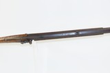 Antique BACK ACTION Half Stock PERCUSSION Long Rifle with H. GANO & Co Lock Kentucky Style Long Rifle Made Circa 1850! - 12 of 20
