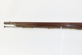 Antique BRITISH FUSIL Large Bore FLINTLOCK Musket .65 Caliber Smoothbore Manufactured by James of London - 17 of 19