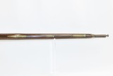 Antique BRITISH FUSIL Large Bore FLINTLOCK Musket .65 Caliber Smoothbore Manufactured by James of London - 9 of 19