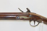Antique BRITISH FUSIL Large Bore FLINTLOCK Musket .65 Caliber Smoothbore Manufactured by James of London - 16 of 19