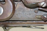 BRITISH Antique KETLAND & COMPANY US Marked MILITIA Style FLINTLOCK MusketWith “US/SE” Marked Socket Bayonet! - 6 of 21