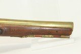 ANTIQUE Brass KETLAND FLINTLOCK Belt Pistol London Proofed Defensive Pistol - 5 of 17