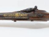 Circa 1720s DUTCH Pistol by NICOLAS JAMPSIN BOSSET A LIEGE .62 Cal Antique - 11 of 17