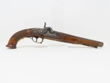 Circa 1720s DUTCH Pistol by NICOLAS JAMPSIN BOSSET A LIEGE .62 Cal Antique - 2 of 17