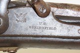 CIVIL WAR Antique US SPRINGFIELD ARMORY M1861 Rifle-Musket w PROVENANCE
With Original US ARMY REGULATIONS 1863 Edition Manual! - 5 of 21