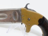 Rare DUAL CALIBER AMERICAN ARMS Wheeler Patent SWIVEL BREECH Deringer 1 of 3,000 Made in Boston, .22 & .32 Combination! - 3 of 12