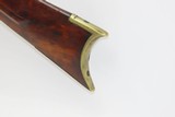 GEORGE FAY Antique PENNSYLVANIA LONG RIFLE .38 Caliber Percussion Full-Stock PENNSYLVANIA Long Rifle made in ALTOONA, PA! - 17 of 17