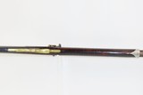 BEAUTIFUL Striped Maple Stock “KENTUCKY” Long Rifle .30 Caliber Antique Small Caliber “Squirrel Rifle” with JOSEPH MANTON LOCK! - 9 of 19
