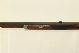 Nice ENGRAVED Schuetzen Percussion TARGET RIFLE 19th Century Long Range Competition Style Rifle - 22 of 23