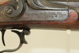 Nice ENGRAVED Schuetzen Percussion TARGET RIFLE 19th Century Long Range Competition Style Rifle - 10 of 23