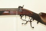 Nice ENGRAVED Schuetzen Percussion TARGET RIFLE 19th Century Long Range Competition Style Rifle - 21 of 23