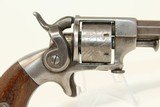 MASSACHUSETTS Themed Cylinder Scenes Allen & Wheelock SIDEHAMMER Revolver5-Panel Cylinder Scene and Walnut Grips! - 17 of 18