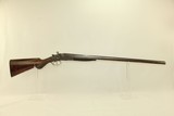Engraved, FINE DAMASCUS J.P. LOVELL & SONS SxS HAMMER Shotgun 1900 C&R Stately Engraved 12 Gauge Double Barrel Shotgun - 2 of 23