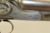 Engraved, FINE DAMASCUS J.P. LOVELL & SONS SxS HAMMER Shotgun 1900 C&R Stately Engraved 12 Gauge Double Barrel Shotgun - 9 of 23