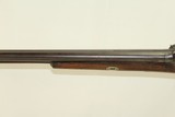 ENGRAVED Antique SxS HAMMER Shotgun 16 Gauge PERCUSSION PERCUSSION Double Barrel Fowling Gun with SLING - 5 of 23