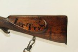ENGRAVED Antique SxS HAMMER Shotgun 16 Gauge PERCUSSION PERCUSSION Double Barrel Fowling Gun with SLING - 3 of 23