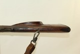 ENGRAVED Antique SxS HAMMER Shotgun 16 Gauge PERCUSSION PERCUSSION Double Barrel Fowling Gun with SLING - 9 of 23