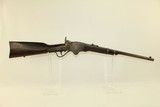 HAND-CHECKERED BURNSIDE-SPENCER 1865 SRCarbine Antique Saddle Ring Carbine Made in Providence, RI - 3 of 23