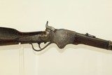 HAND-CHECKERED BURNSIDE-SPENCER 1865 SRCarbine Antique Saddle Ring Carbine Made in Providence, RI - 2 of 23