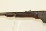 HAND-CHECKERED BURNSIDE-SPENCER 1865 SRCarbine Antique Saddle Ring Carbine Made in Providence, RI - 22 of 23