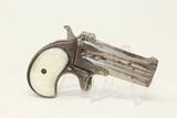 DENVER J.P. LOWER CASED ENGRAVED REM DERINGER
Rare Cased, Engraved Remington Double Deringer! - 11 of 14