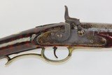 EARLY AMERICAN Antique MILITIA-Type MUSKET/FOWLING PIECE Smoothbore .63 Kentucky Style Smoothbore Long Rifle! - 4 of 17