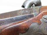 EUROPEAN Antique ENGRAVED Large Bore “Manstopper” BELT Pistol 1830s Belgian Made Self-defense Pistol! - 12 of 16
