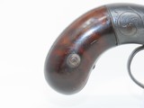 ANTIQUE Allen & Thurber WORCHESTER PERIOD Bar Hammer PEPPERBOX Revolver First American Double Action Revolving Pistol - 13 of 15