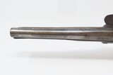 BALOCHE of PARIS Antique SILVER Mounted FLINTLOCK Officer’s PISTOL 18th Century “1st French Colonial Empire” Flintlock Pistol - 11 of 17