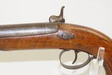 Pair of ORNATE & ENGRAVED Antique 1850s Back Action PERCUSSION Belt Pistols With Ottoman Kubar Style Double Holster! - 16 of 24