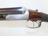 Engraved COGSWELL & HARRISON Avant Tout BOXLOCK SXS HAMMERLESS Shotgun C&R Double Barrel 12 Gauge Shotgun with EJECTORS! - 5 of 22