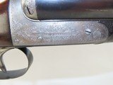 Engraved COGSWELL & HARRISON Avant Tout BOXLOCK SXS HAMMERLESS Shotgun C&R Double Barrel 12 Gauge Shotgun with EJECTORS! - 18 of 22