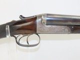 Engraved COGSWELL & HARRISON Avant Tout BOXLOCK SXS HAMMERLESS Shotgun C&R Double Barrel 12 Gauge Shotgun with EJECTORS! - 21 of 22