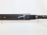 Engraved COGSWELL & HARRISON Avant Tout BOXLOCK SXS HAMMERLESS Shotgun C&R Double Barrel 12 Gauge Shotgun with EJECTORS! - 11 of 22