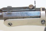 BRITISH PROOFED Antique J. STEVENS & Co. NEW MODEL First Issue Pocket Rifle NICKEL PLATED BRASS FRAME & Matching Shoulder Stock! - 6 of 20