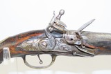 ORNATE Antique FLINTLOCK Belt Pistol Pirate Colonial European .67 Caliber 18th Century Fighting Pistol! - 3 of 17