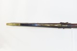ANTIQUE American HEAVY BARREL Half Stock LONG RIFLE PATCH BOX Plains RifleDouble Set Trigger Rifle with Nice Striped Maple Stock! - 7 of 17