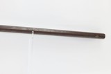 ANTIQUE American HEAVY BARREL Half Stock LONG RIFLE PATCH BOX Plains RifleDouble Set Trigger Rifle with Nice Striped Maple Stock! - 12 of 17