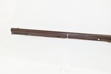ANTIQUE American HEAVY BARREL Half Stock LONG RIFLE PATCH BOX Plains RifleDouble Set Trigger Rifle with Nice Striped Maple Stock! - 17 of 17