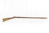 PENNSYLVANIA Antique LONG RIFLE with GEORGE MAYER of LANCASTER Lock BBL Sig 1800s Full-Stock Maple Long Rifle! - 2 of 21