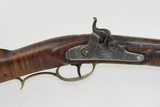 PENNSYLVANIA Antique LONG RIFLE with GEORGE MAYER of LANCASTER Lock BBL Sig 1800s Full-Stock Maple Long Rifle! - 4 of 21