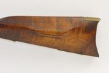PENNSYLVANIA Antique LONG RIFLE with GEORGE MAYER of LANCASTER Lock BBL Sig 1800s Full-Stock Maple Long Rifle! - 17 of 21