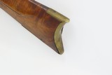 PENNSYLVANIA Antique LONG RIFLE with GEORGE MAYER of LANCASTER Lock BBL Sig 1800s Full-Stock Maple Long Rifle! - 21 of 21