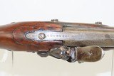 Early 1800s ENGRAVED Antique RICHARDS British .60 Caliber FLINTLOCK Pistol Early 19th Century Self Defense Weapon - 10 of 17