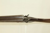 WH WAKEFIELD Double Barrel HAMMER SxS C&R Shotgun Nicely Engraved 12 Gauge English Made Shotgun - 13 of 23