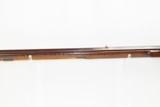 AJ JONES/HORACE E. DIMICK ST. LOUIS Marked .46 Cal. LONG RIFLE Kentucky Style Long Rifle with H.E. Dimick & Co. Lock! - 19 of 22