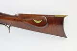 AJ JONES/HORACE E. DIMICK ST. LOUIS Marked .46 Cal. LONG RIFLE Kentucky Style Long Rifle with H.E. Dimick & Co. Lock! - 17 of 22