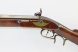 AJ JONES/HORACE E. DIMICK ST. LOUIS Marked .46 Cal. LONG RIFLE Kentucky Style Long Rifle with H.E. Dimick & Co. Lock! - 18 of 22